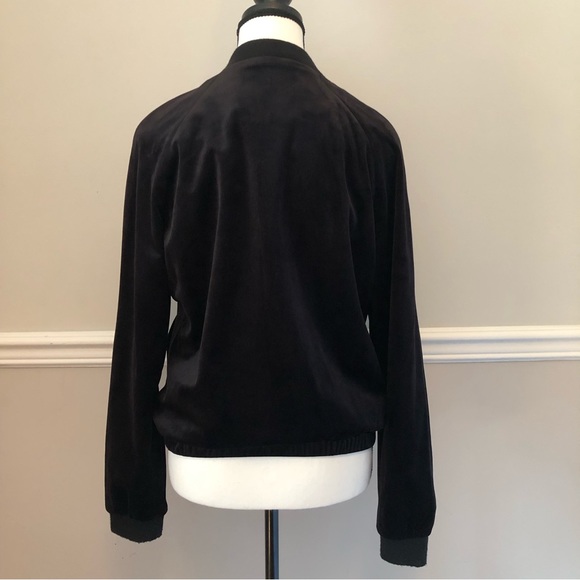 Velvet Baseball Jacket Vero Moda Size M - Picture 4 of 8